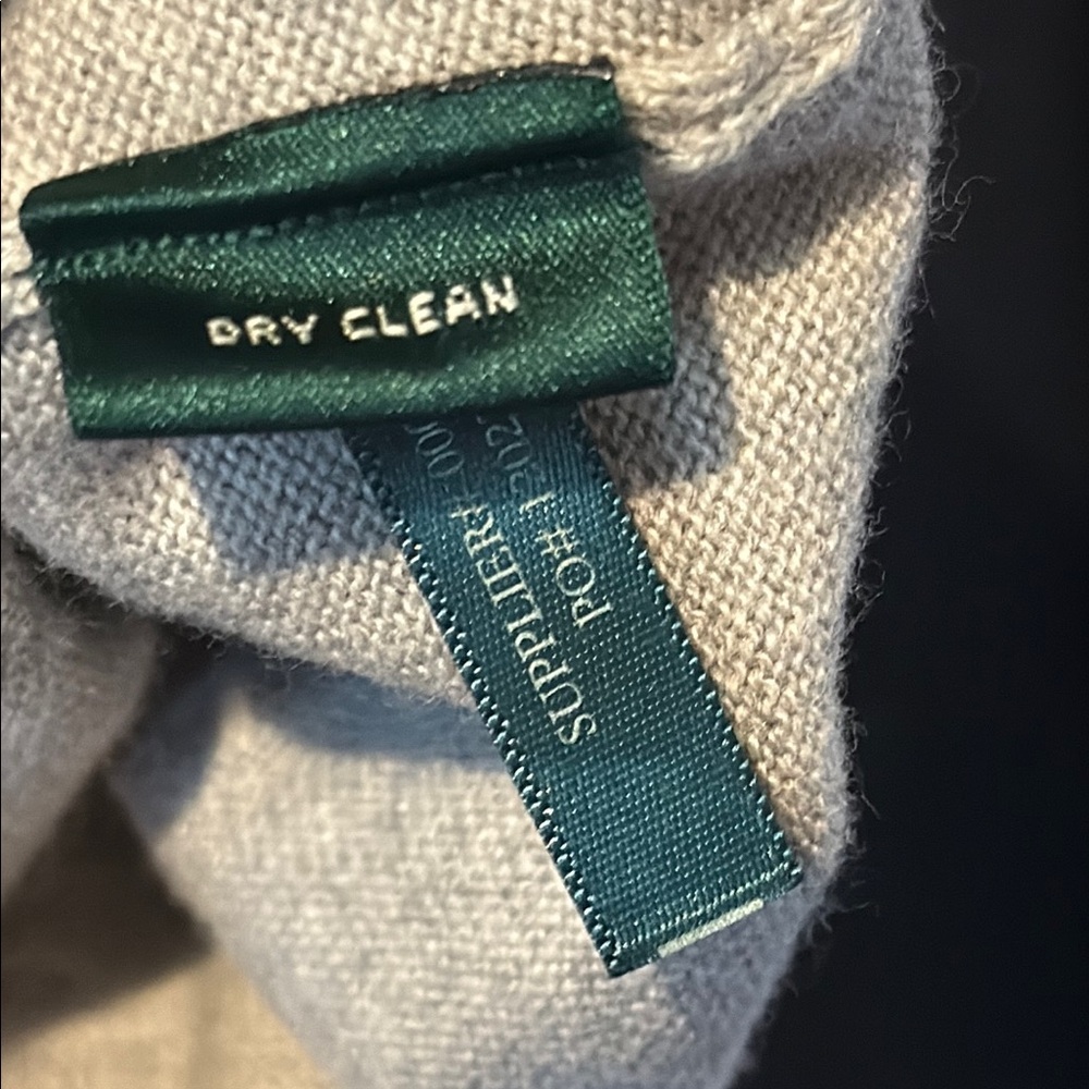 Ralph Lauren Gray Cardigan Sweater Classic Knit - Picture 3 of 15